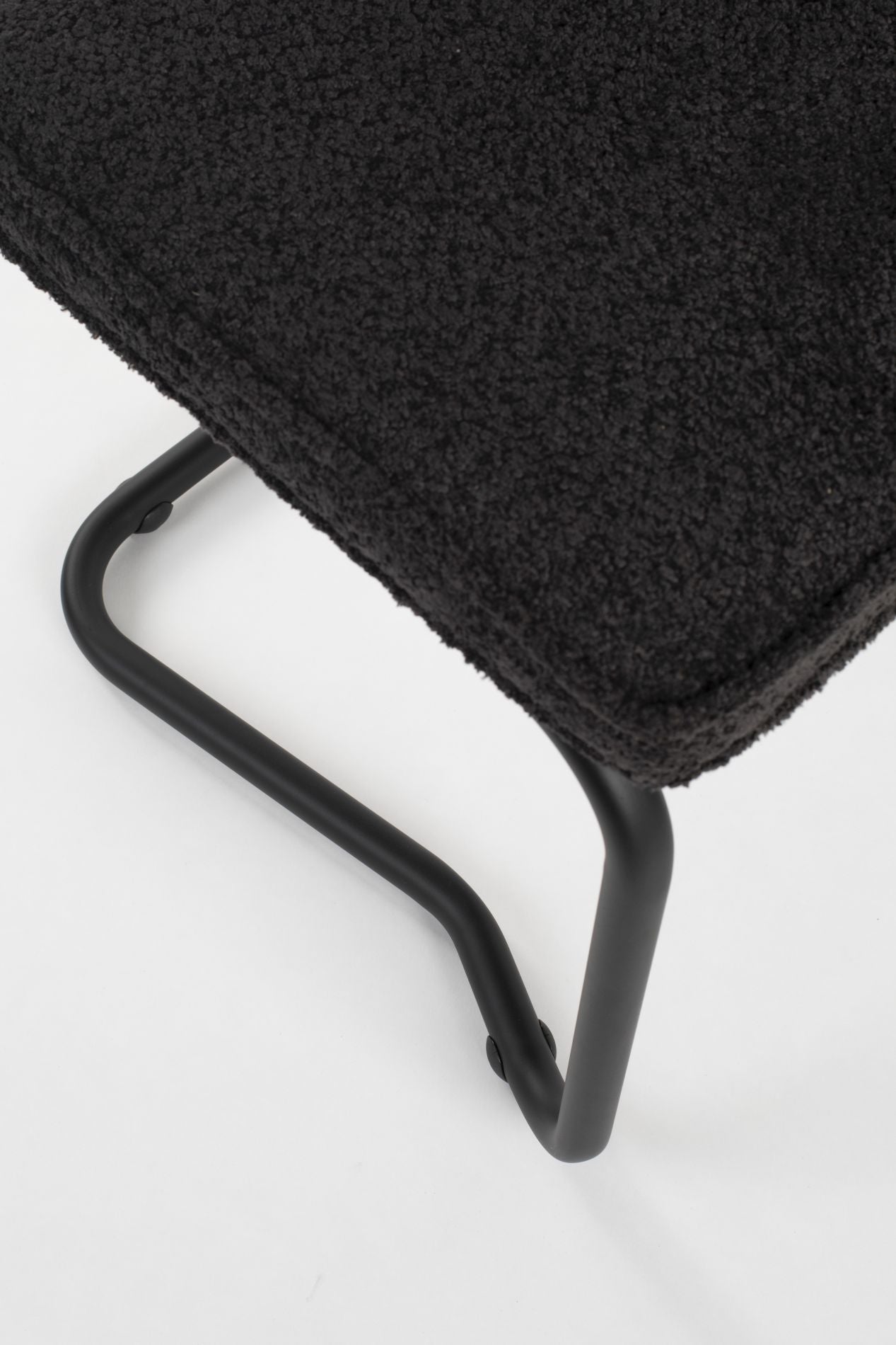 Zuiver Ridge Soft Kink eetkamerstoel Black