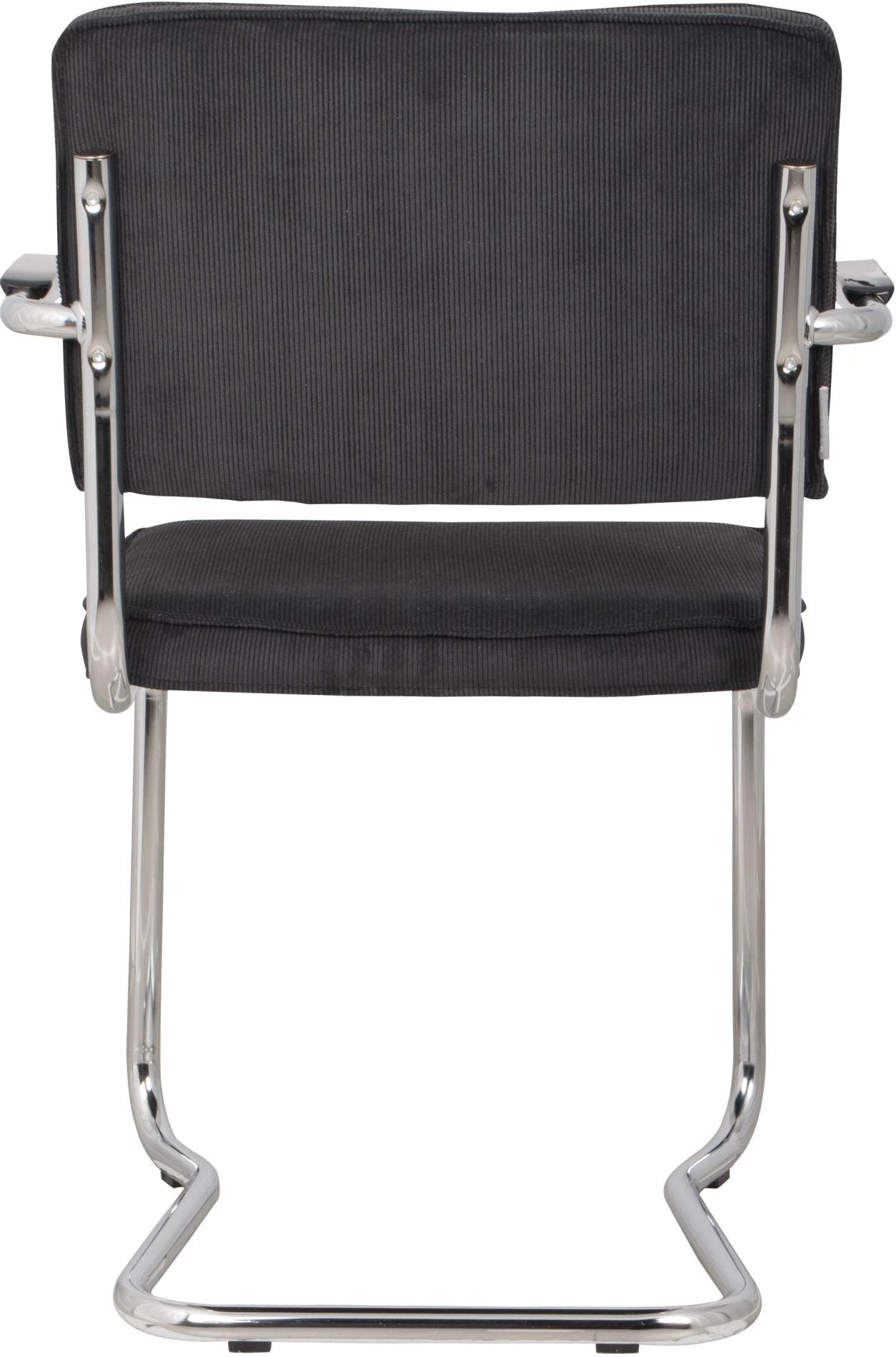 Zuiver Ridge Rib Kink armstoel Black