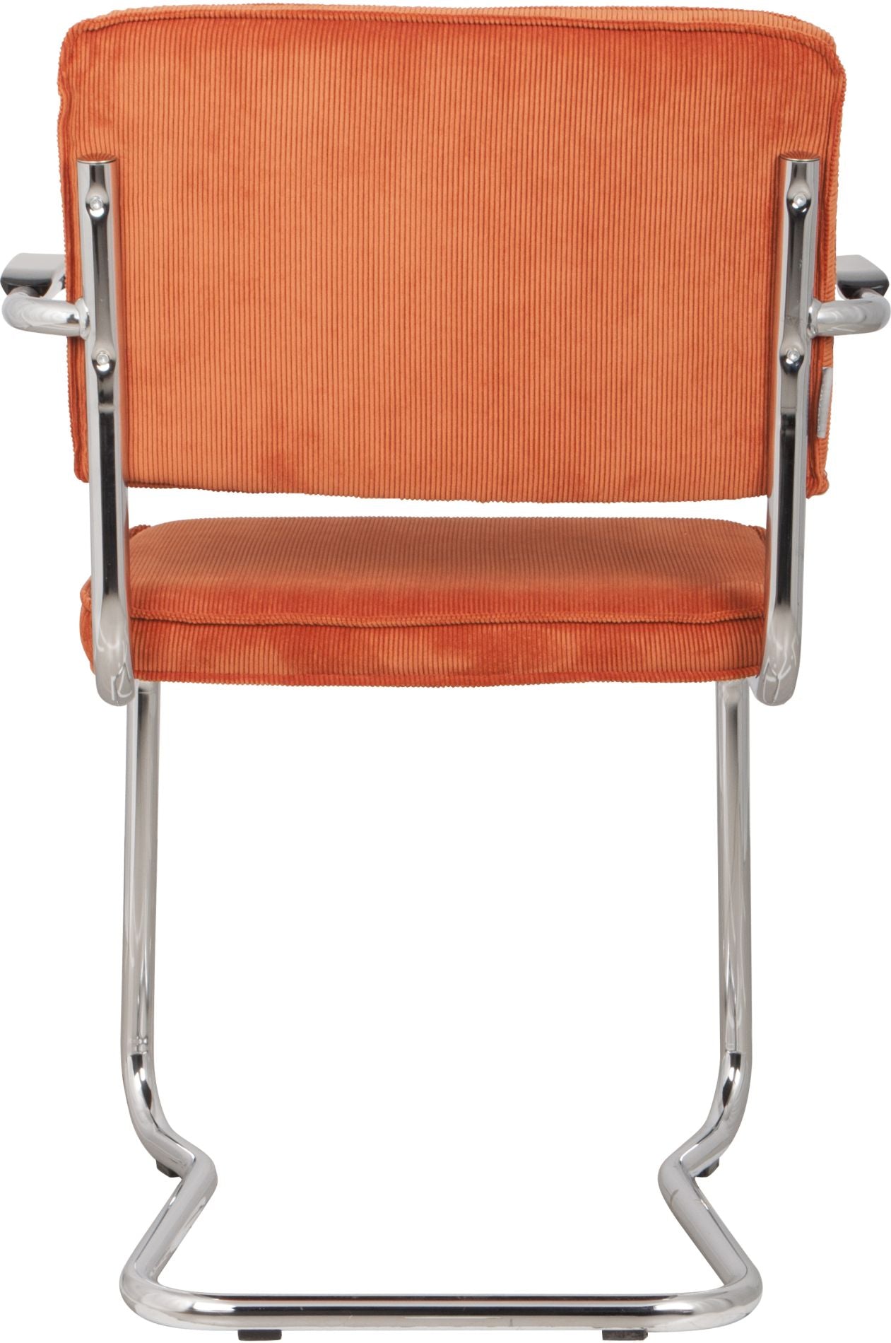 Zuiver Ridge Rib Kink armstoel Orange