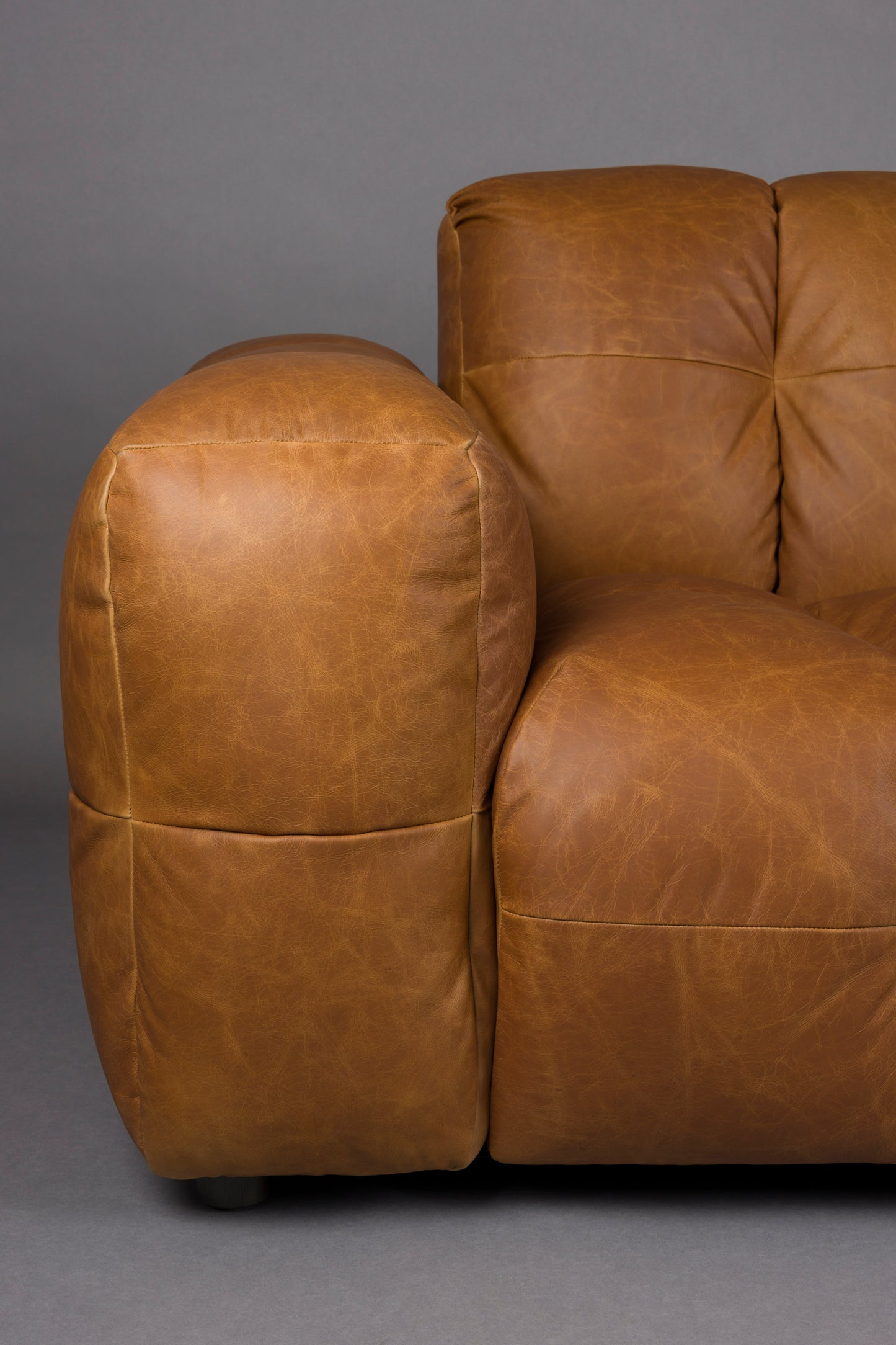 Dutchbone Hackman 3-zitsbank Brown