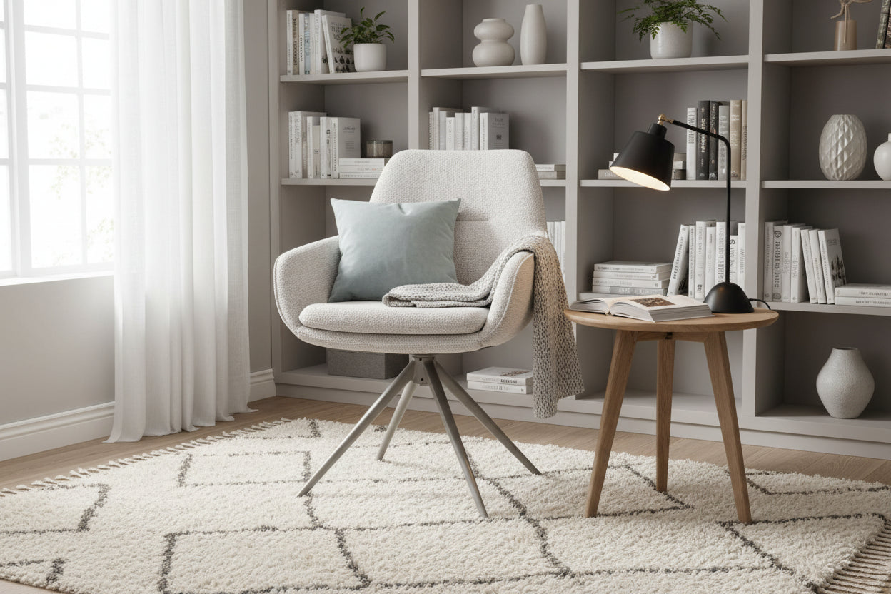 HelloChair HC24 Lenes eetkamerstoel Paris Natural spinpoot beige