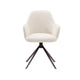 HelloChair HC29 Mijs eetkamerstoel Sneak Linen spinpoot zwart