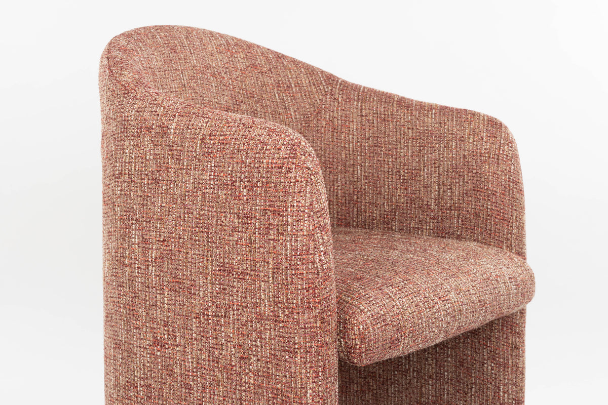 Zuiver Contour eetkamerstoel Rood