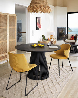 Kave Home Jeanette eettafel Ø120 cm Black