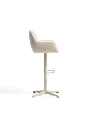Kave Home Dorina verstelbare barkruk Beige