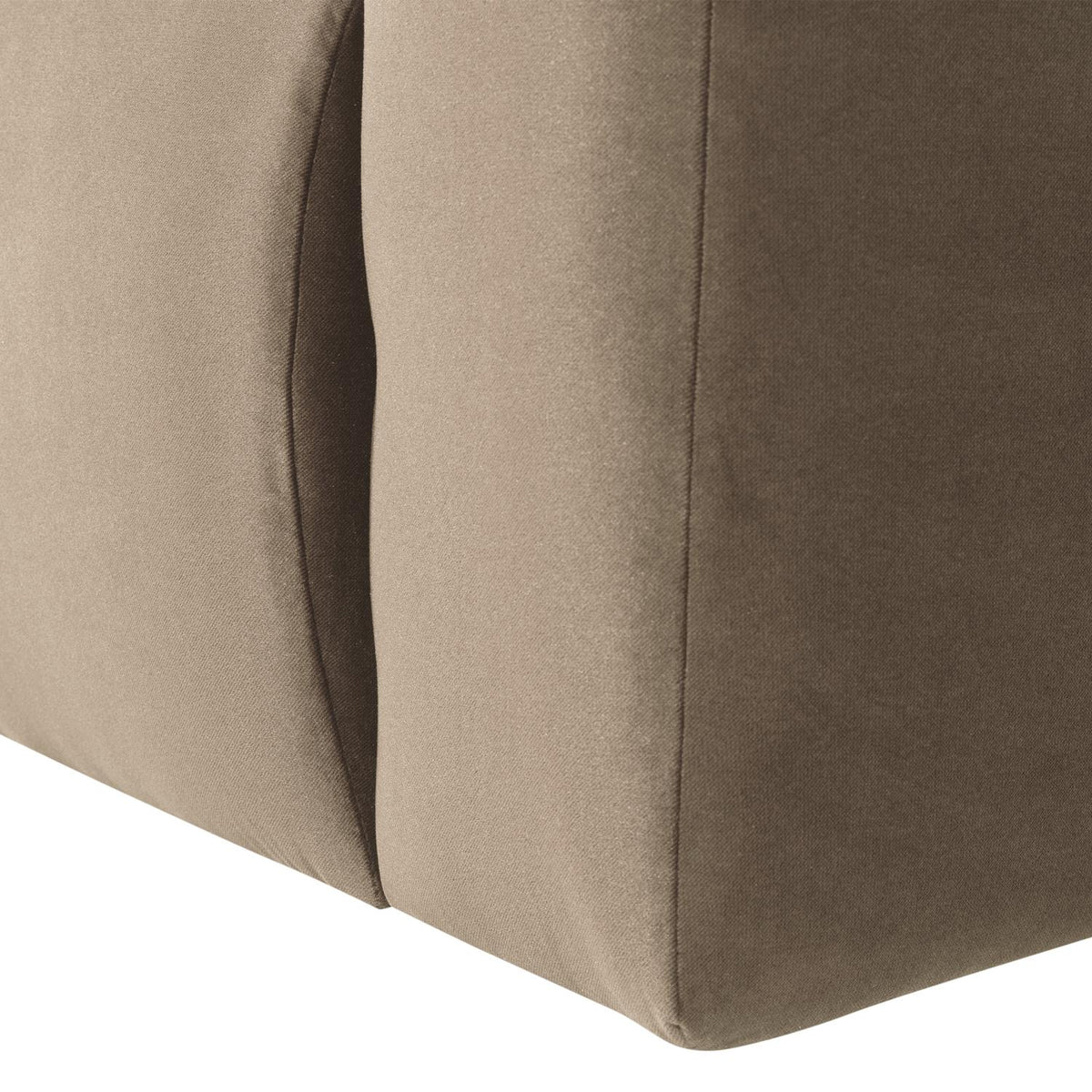 WOOOD Mojo Base 1-zits bank arm rechts velvet Khaki