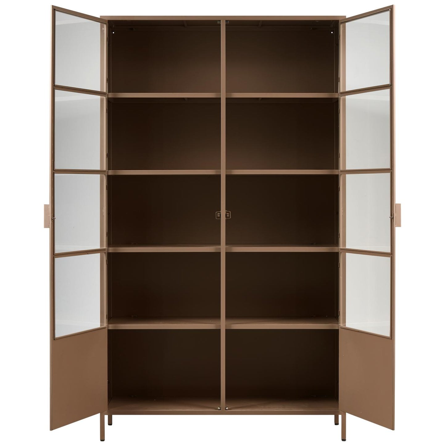 WOOOD Ronja vitrinekast metaal Military Brown