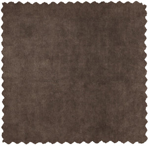WOOOD Mojo Base eetkamerbank 84 cm met rugleuning velvet Bruin