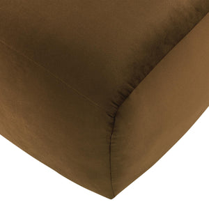 WOOOD Mojo Base poef velvet Honinggeel