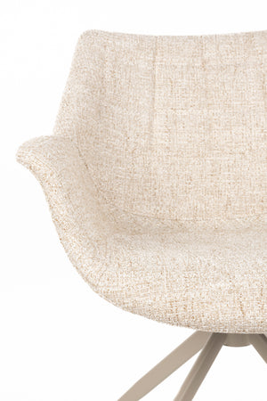 Zuiver Doulton eetkamerstoel Beige