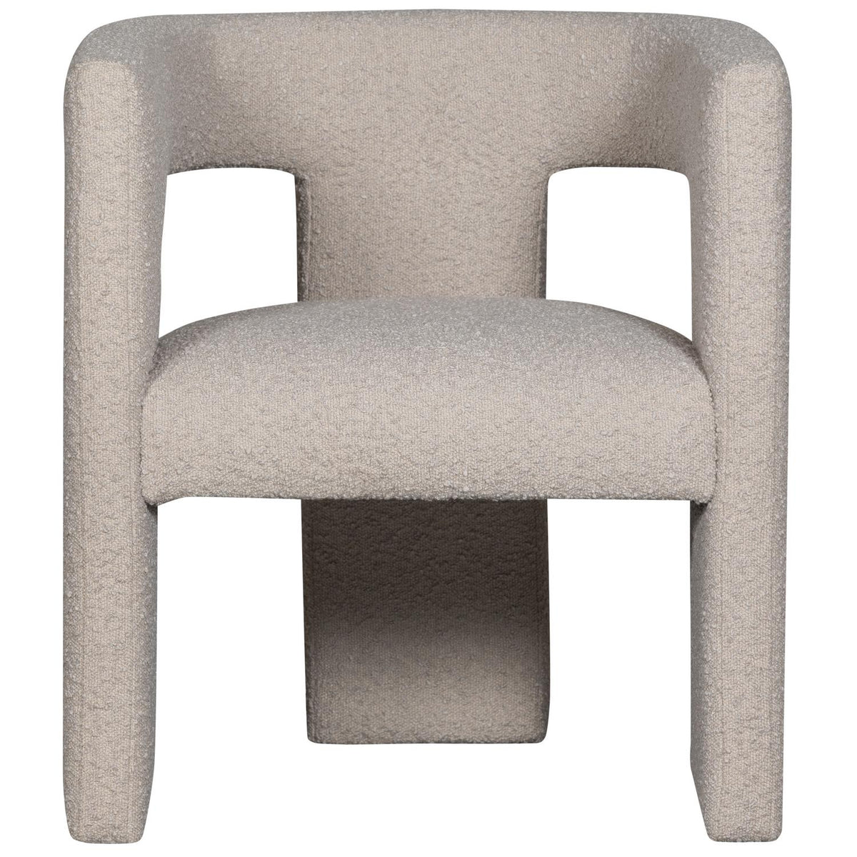 WOOOD Tiwa fauteuil bouclé Beige