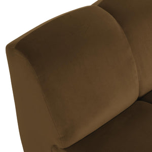 WOOOD Mojo Base 1-zits bank velvet Honinggeel