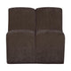 WOOOD Mojo 1-zits bank rib Bruin