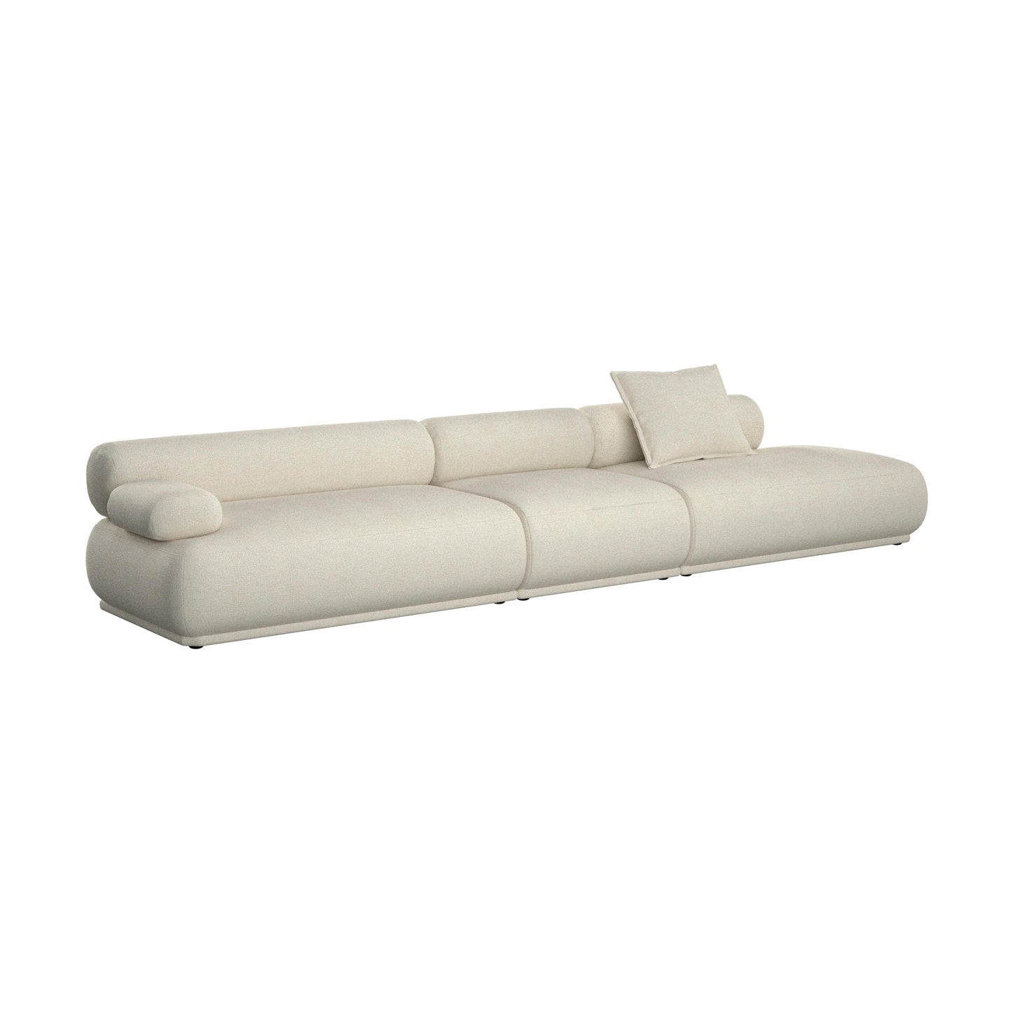 Zuiver Rembrandt 4,5-zitsbank links Beige