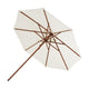 Fritz Hansen Messina parasol Ø270 cm Off White