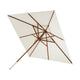 Fritz Hansen Messina parasol 270x270 cm Off White