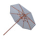 Fritz Hansen Messina parasol Ø270 cm Dark Blue Stripes