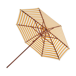 Fritz Hansen Messina parasol Ø270 cm Golden Yellow Stripes
