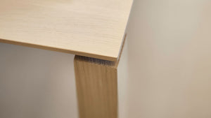 Mobitec Float T0800 eettafel 240x100 cm mat gelakt eiken