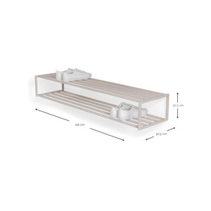 Spinder Design School 120 schoenenrek Silky Taupe