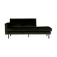 WOOOD Rodeo daybed links velvet Donkergroen