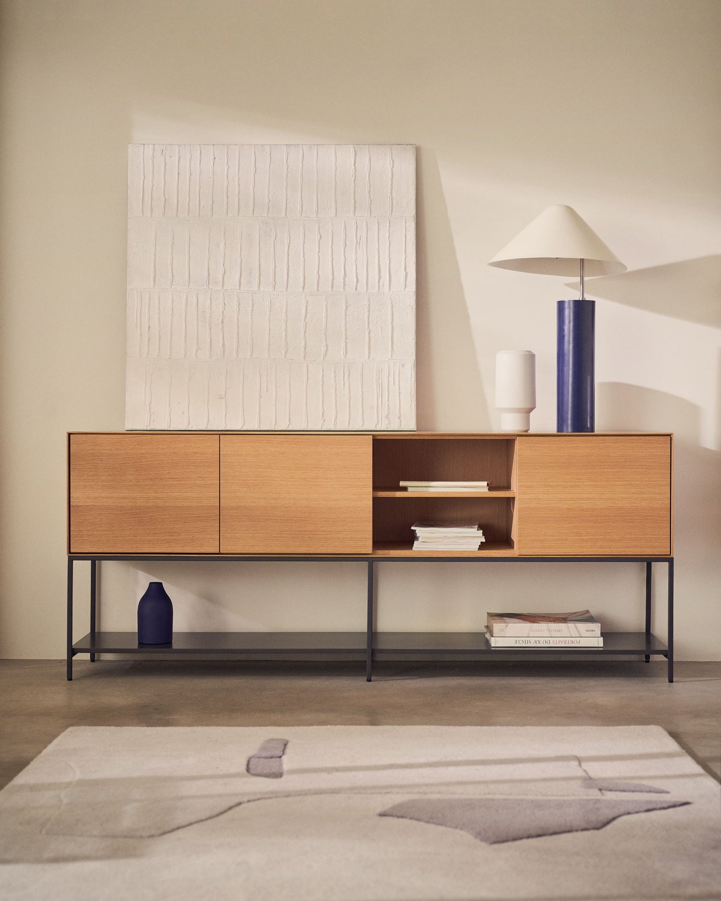 Kave Home Vedrana dressoir 3-deurs eiken