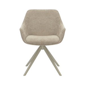 HelloChair HC03 Rave eetkamerstoel Breeze Zand spinpoot beige