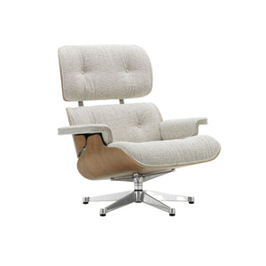 Vitra Eames Loungechair american cherry Nubia creme/sand