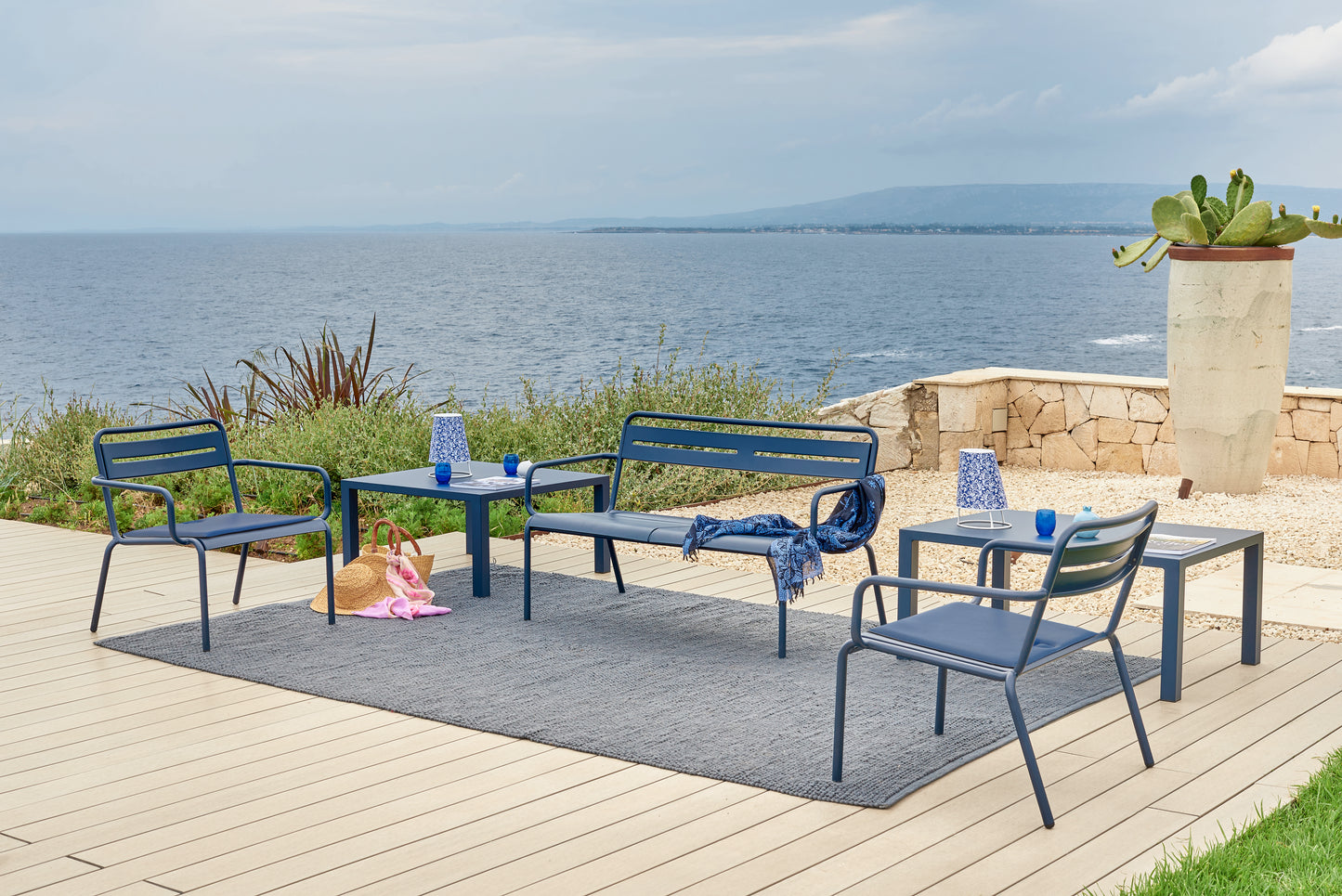EMU Star loungestoel verde oceano