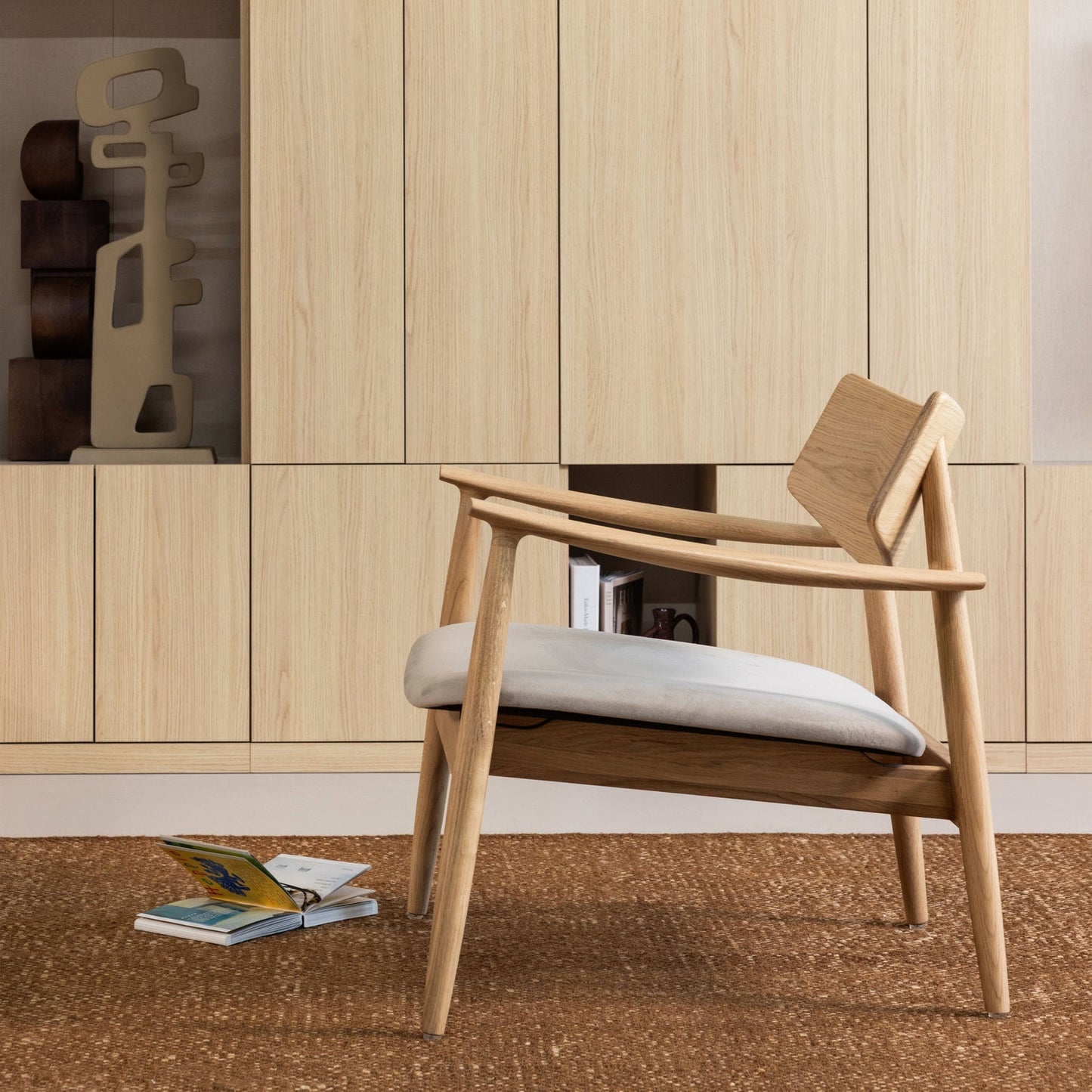 WOOOD Bask fauteuil Naturel
