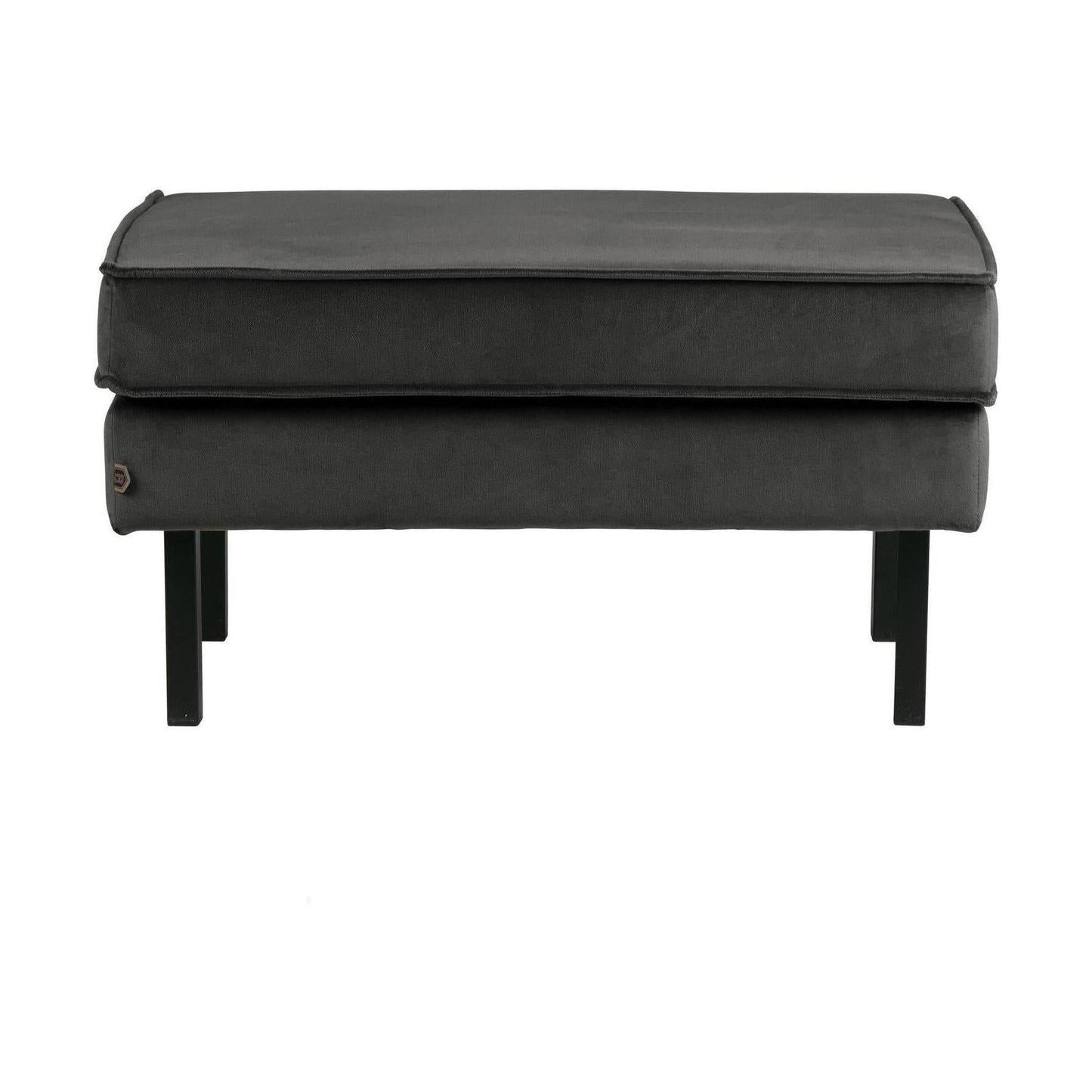 WOOOD Rodeo hocker velvet Antraciet