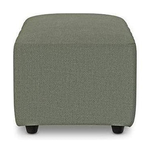 HKliving Jax hocker small Linen Army Green