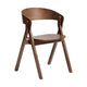 Kave Home Godia eetkamerstoel Brown