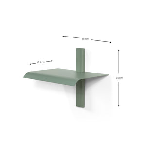 Spinder Design Hola 1 wandplank Dusty Green