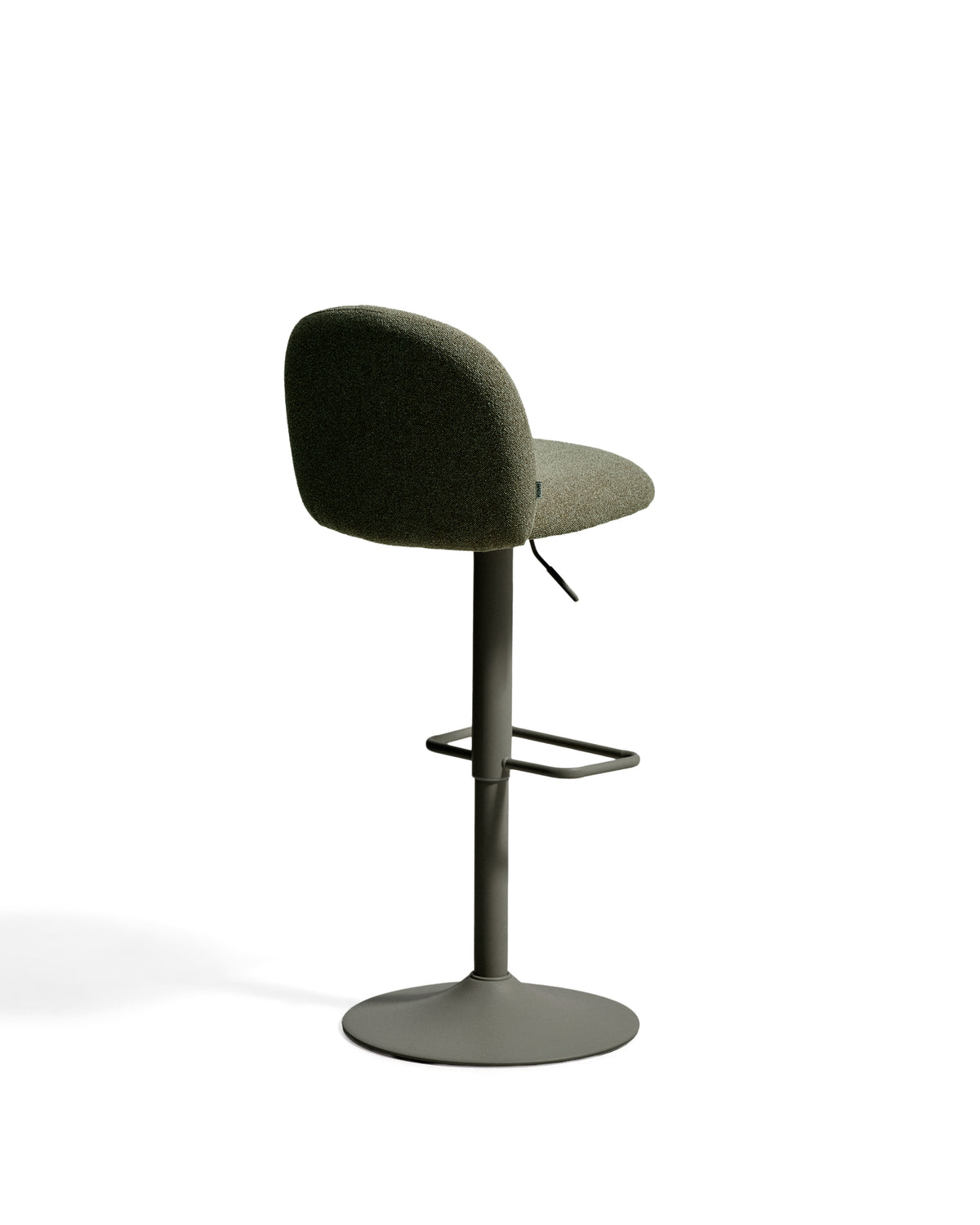 Kave Home Arino barkruk H86 chenille Green
