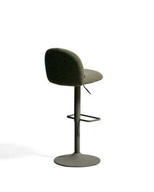 Kave Home Arino barkruk H86 chenille Green