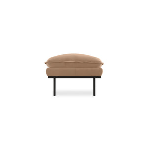 HKliving Retro Hocker Corduroy Rib Brown