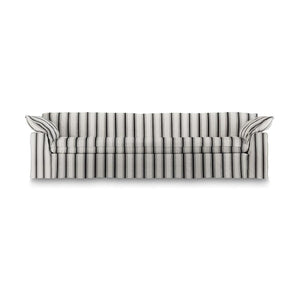 HKliving Nomad bank 305 cm Rocco Chalkstripe