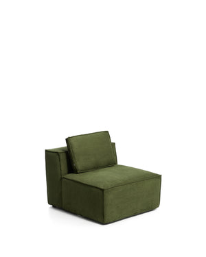 Kave Home Blok fauteuil Groen