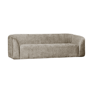 WOOOD Sloping 3-zits bank velvet Wheatfield