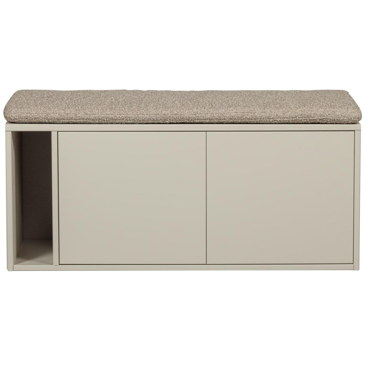 vtwonen Settle Down tv-meubel en bankje 108 cm Dust