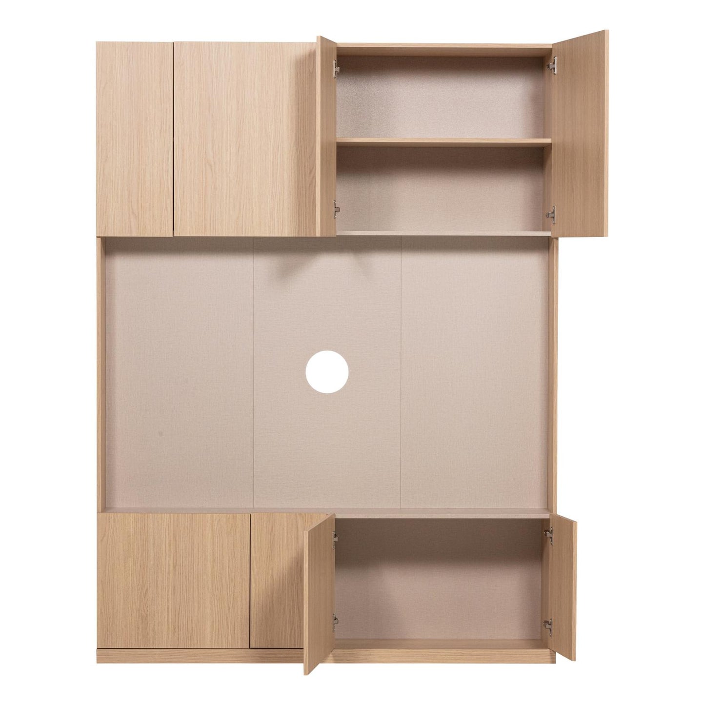 WOOOD Build tv-opbergkast Naturel