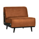 WOOOD Statement 1-zits element Ecoleer Cognac