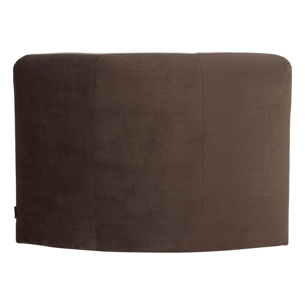 WOOOD Mojo Base eetbank hoek met rugleuning velvet Bruin