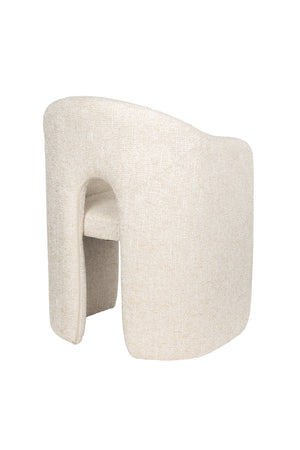 Zuiver Contour eetkamerstoel Beige