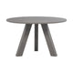 WOOOD Rhonda eettafel Ø129 cm Warmgrijs