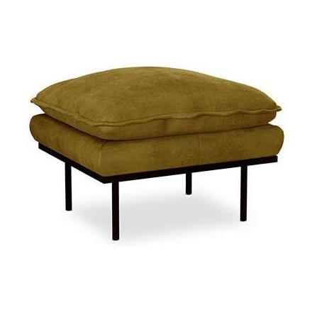 HKliving Retro hocker Royal Velvet Olive