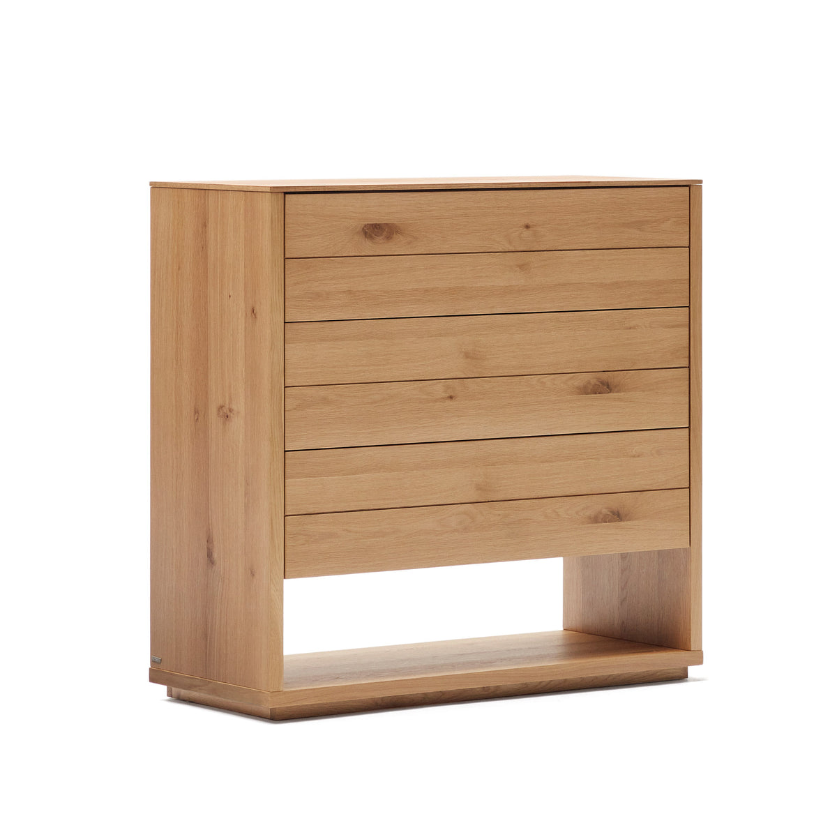Kave Home Alguema kast 100x97 cm Naturel
