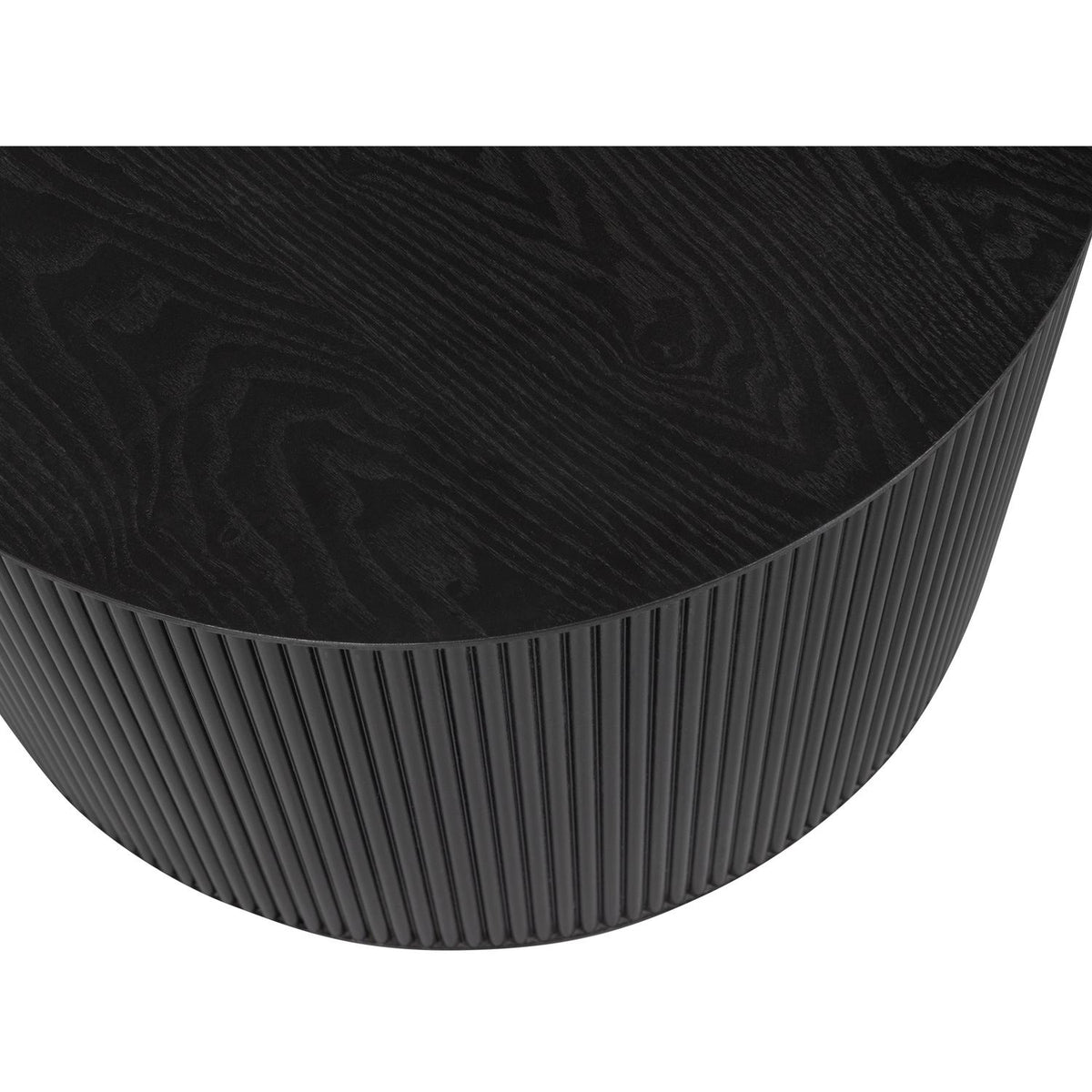 WOOOD Sanne bijzettafel Ø60 cm Zwart