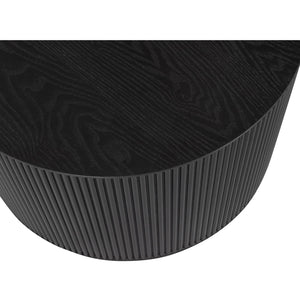 WOOOD Sanne bijzettafel Ø60 cm Zwart